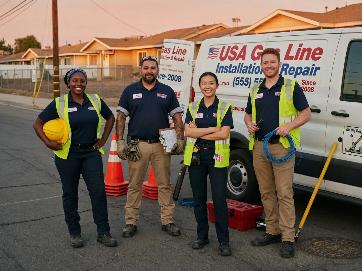 Gas Line Installation company in Arcola, IL
